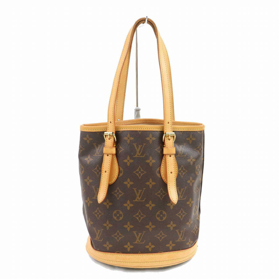 Louis Vuitton Shoulder Bag Bucketpm Brown Monogram  (SHC7-10378)