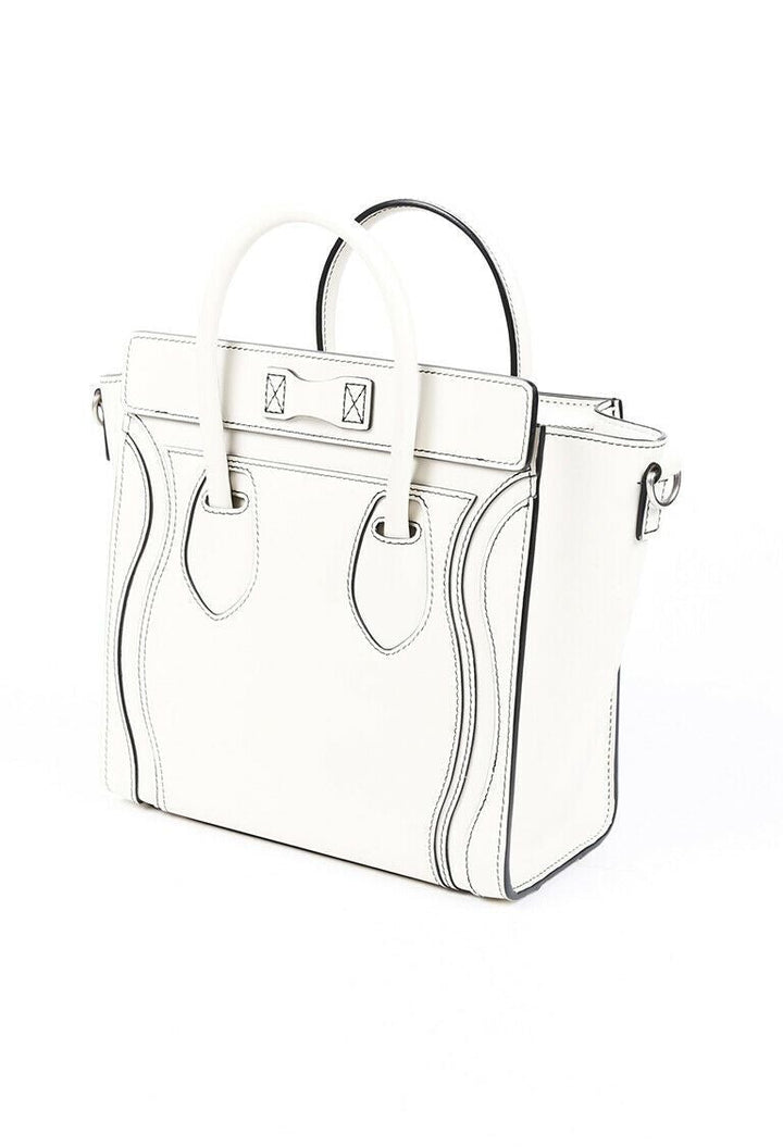 Celine Nano Luggage Leather Tote Bag