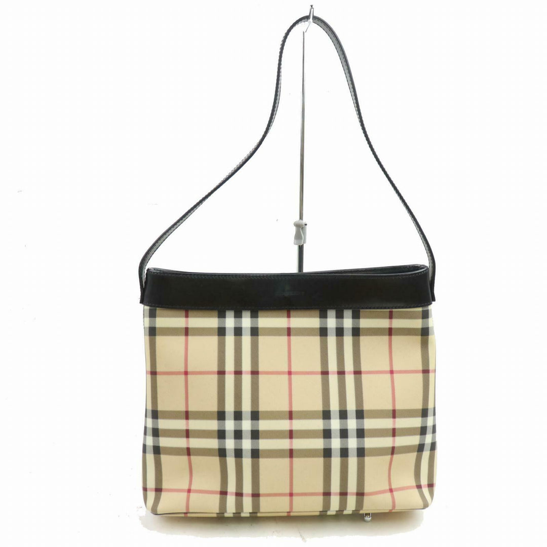 Indistinguishable  Burbe**y London Tote Bag Beige PVC (SHC1-14977)