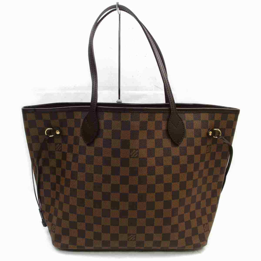 Louis Vuitton Tote Bag Neverfull Mm Brown Damier  (SHC7-11122)