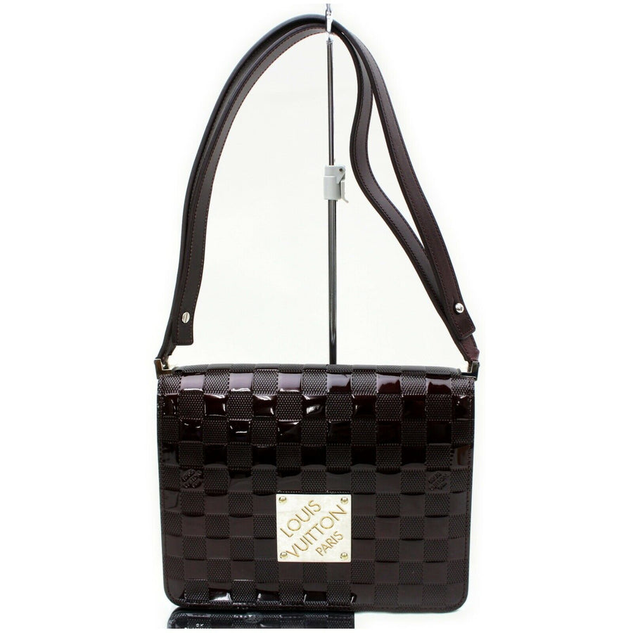 Louis Vuitton Hand Bag Caparet Bordeaux Damier Vermis  (SHC7-10865)