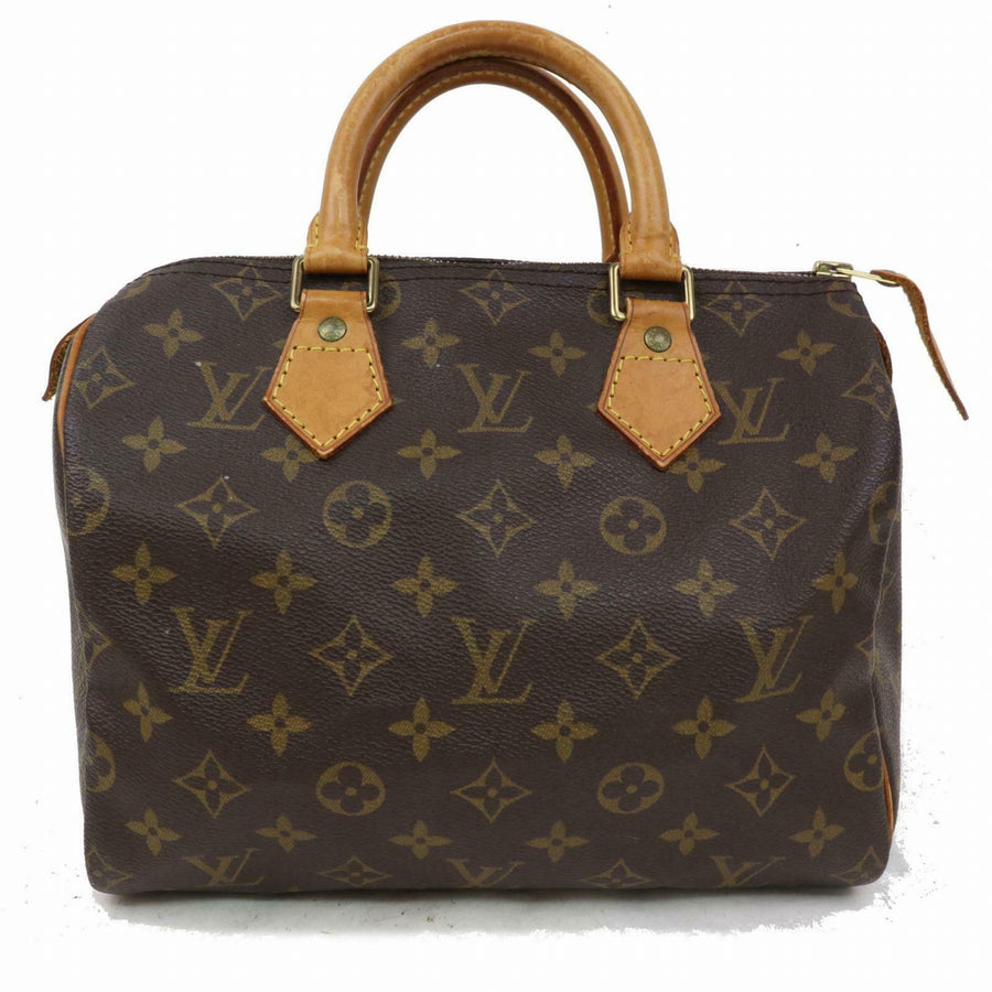 Louis Vuitton Hand Bag Speedy 25 Brown Monogram (SHC7-10460)
