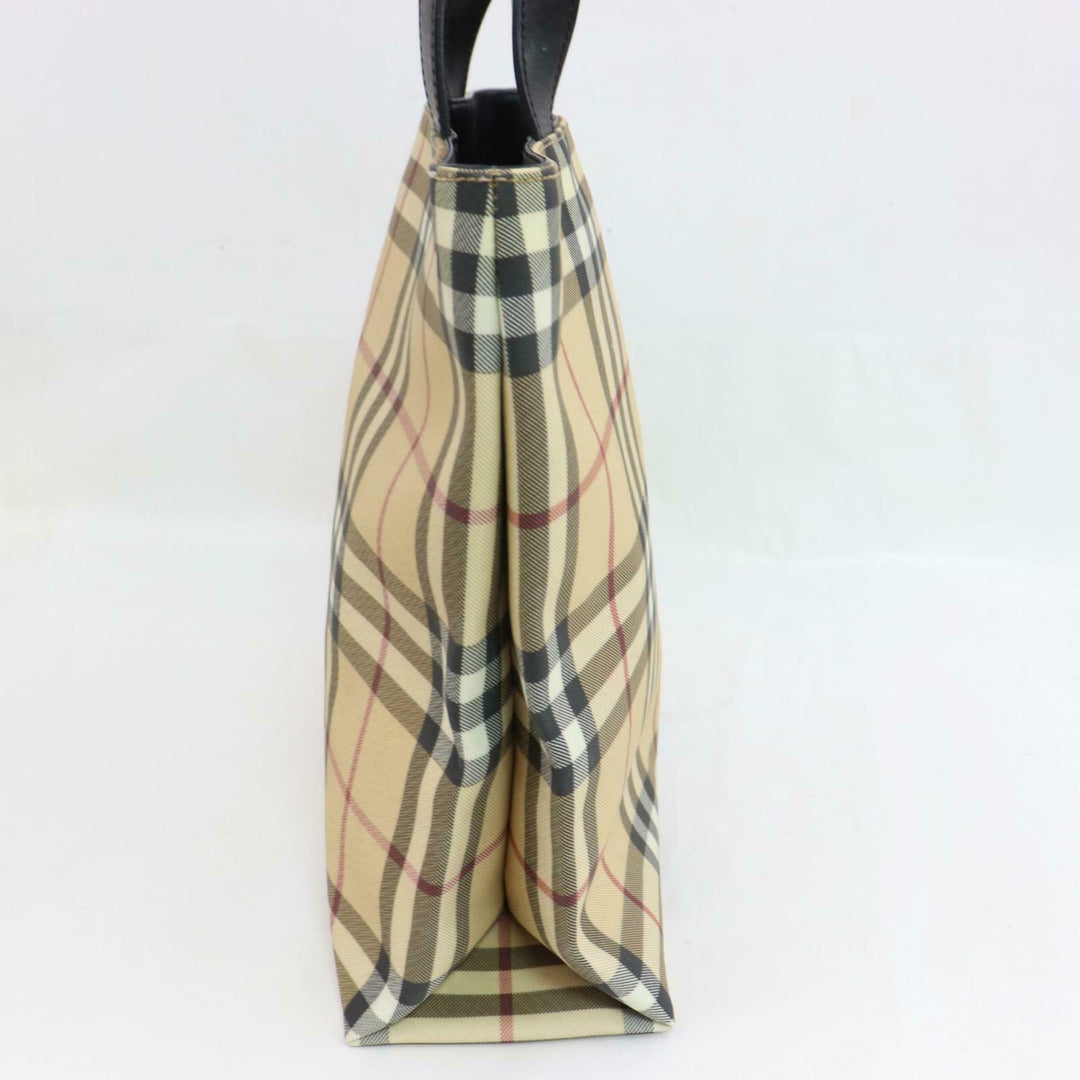 Indistinguishable  Burbe**y London Tote Bag Light Brown PVC (SHC1-14959)