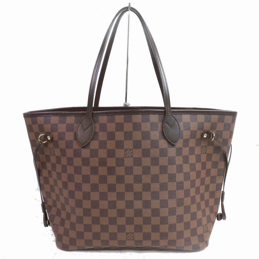 Louis Vuitton Tote Bag Neverfull Mm Brown Damier  (SHC7-10932)
