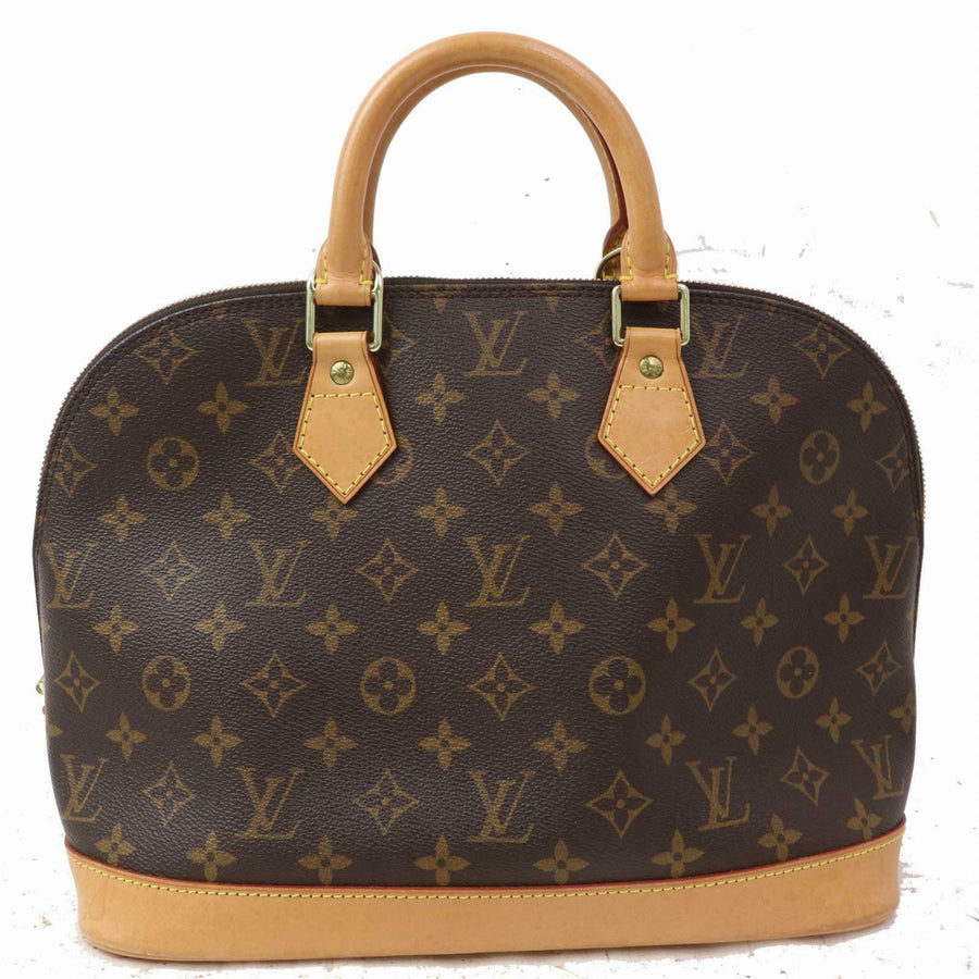 Louis Vuitton Hand Bag Alma Brown Monogram  (SHC7-10092)
