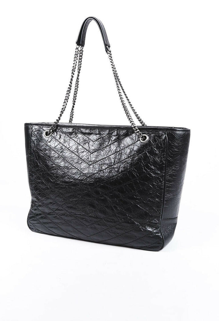 Saint Laurent Large Matelasse Nikki Shopping Tote