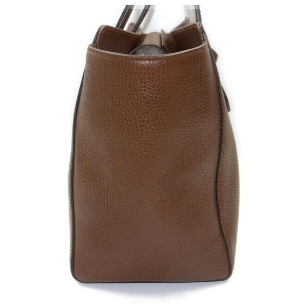 Indistinguishable  G*G Tote Bag Swing Tote Brown Leather (SHC7-11055)