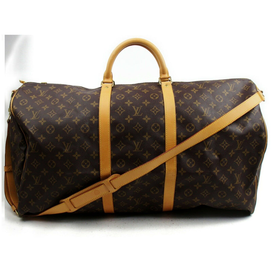 Louis Vuitton Boston Bag Keepall Bandouliere 60  (SHC7-10463)