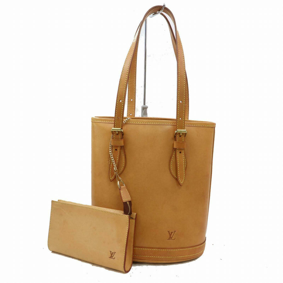 Louis Vuitton Tote Bag Bucketpm Beige Nomade  (SHC7-10252)