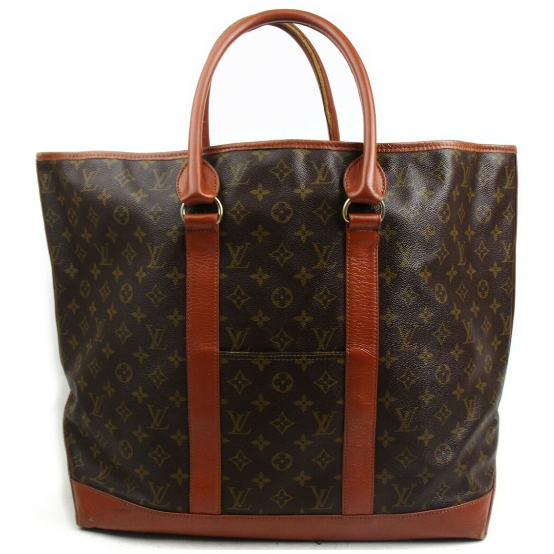 Louis Vuitton Tote Bag Weekend Gm Brown Monogram  (SHC7-10079)