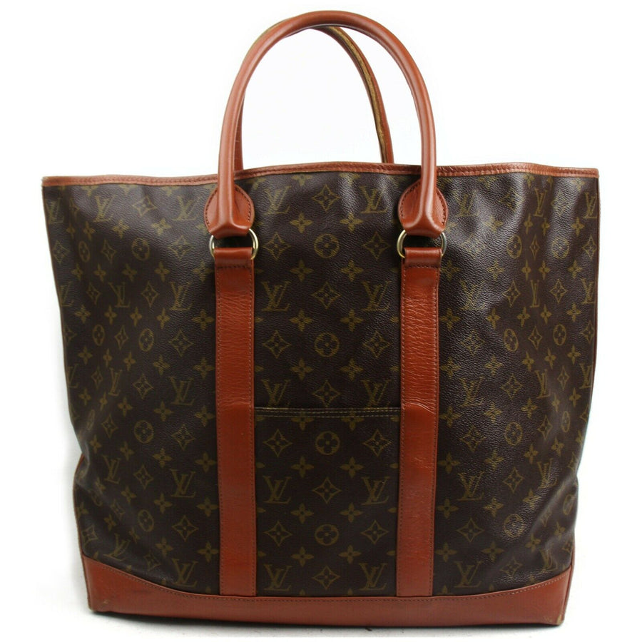 Louis Vuitton Tote Bag Weekend Gm Brown Monogram  (SHC7-10079)