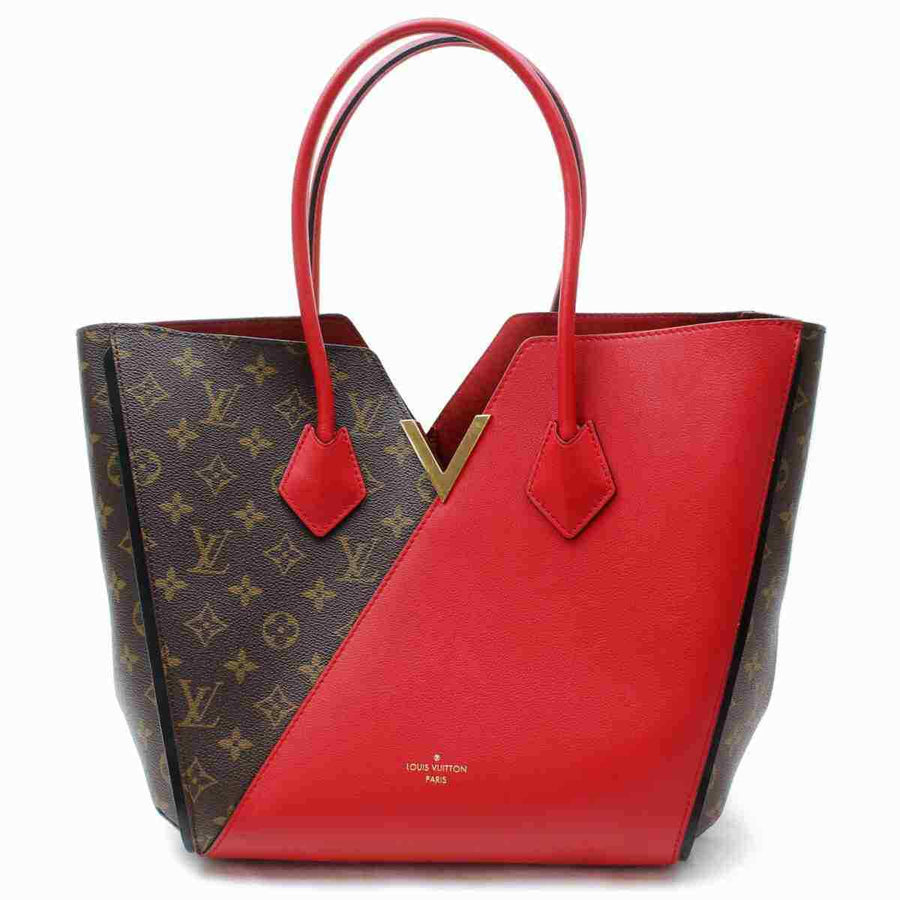 Louis Vuitton Tote Bag Kimono Red Monogram  (SHC7-11105)