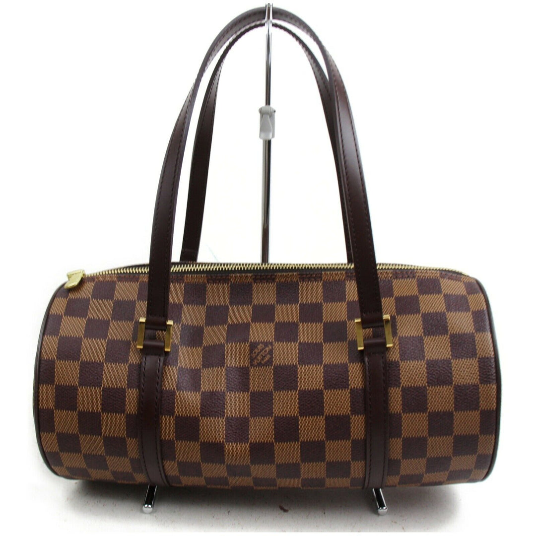 Louis Vuitton Hand Bag Papillon 30 Ebene Brown Damier (SHC7-10858)
