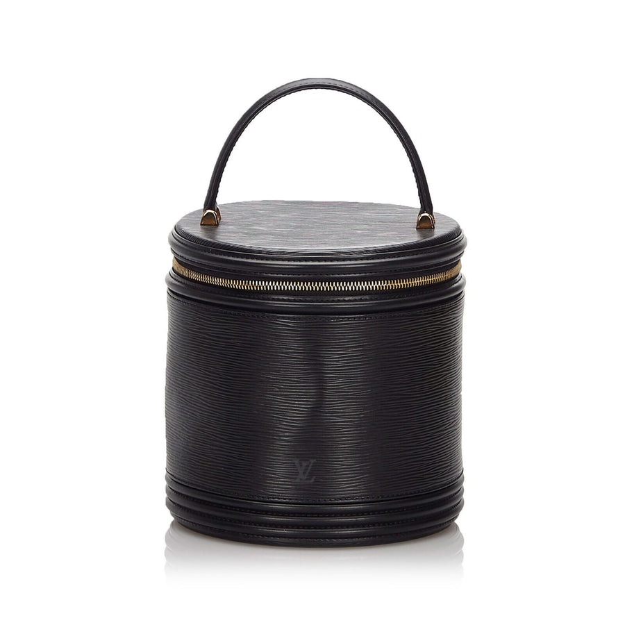 Pre-Loved Louis Vuitton Black Epi Leather Cannes Vanity Case FRANCE