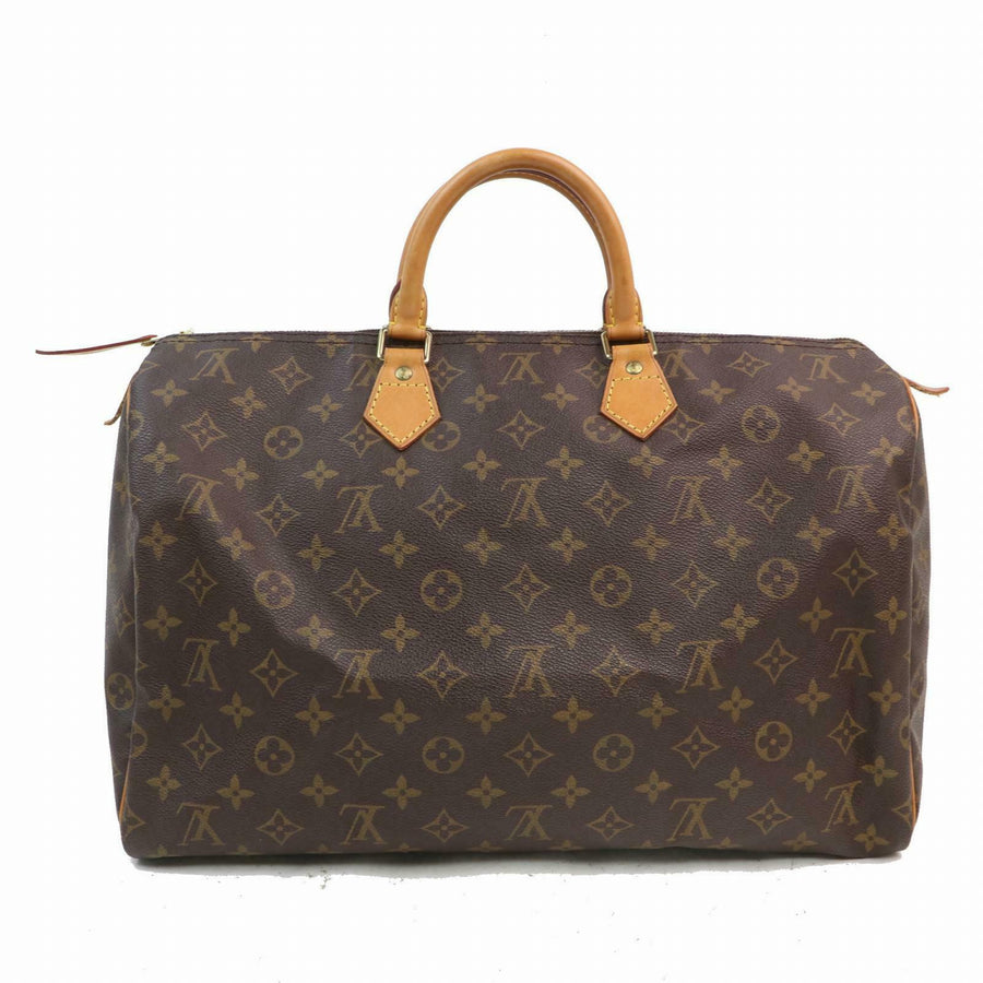 Louis Vuitton Hand Bag Speedy 40 Brown Monogram (SHC7-10559)