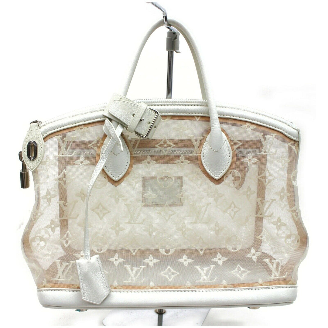 Louis Vuitton Hand Bag Lockit White  (SHC7-10539)