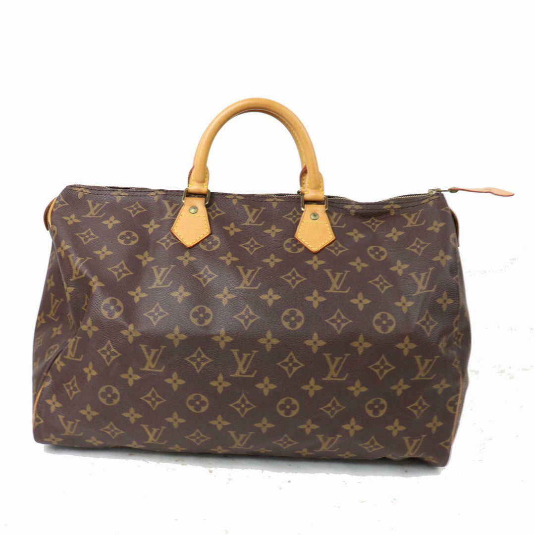 Louis Vuitton Hand Bag Speedy 40 Brown Monogram (SHC7-10444)