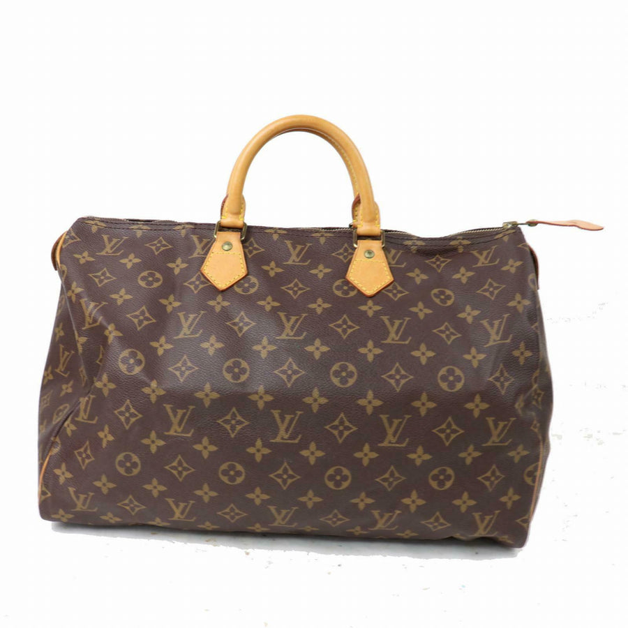 Louis Vuitton Hand Bag Speedy 40 Brown Monogram (SHC7-10444)