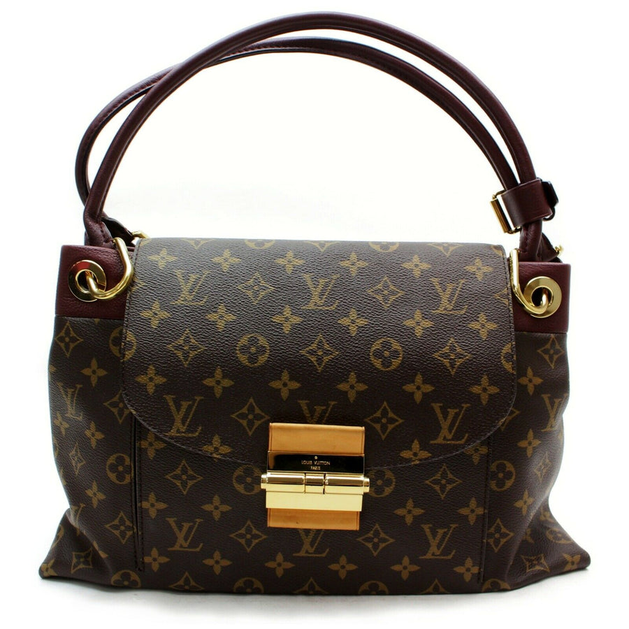 Louis Vuitton Tote Bag Olump Brown Monogram  (SHC1-17057)