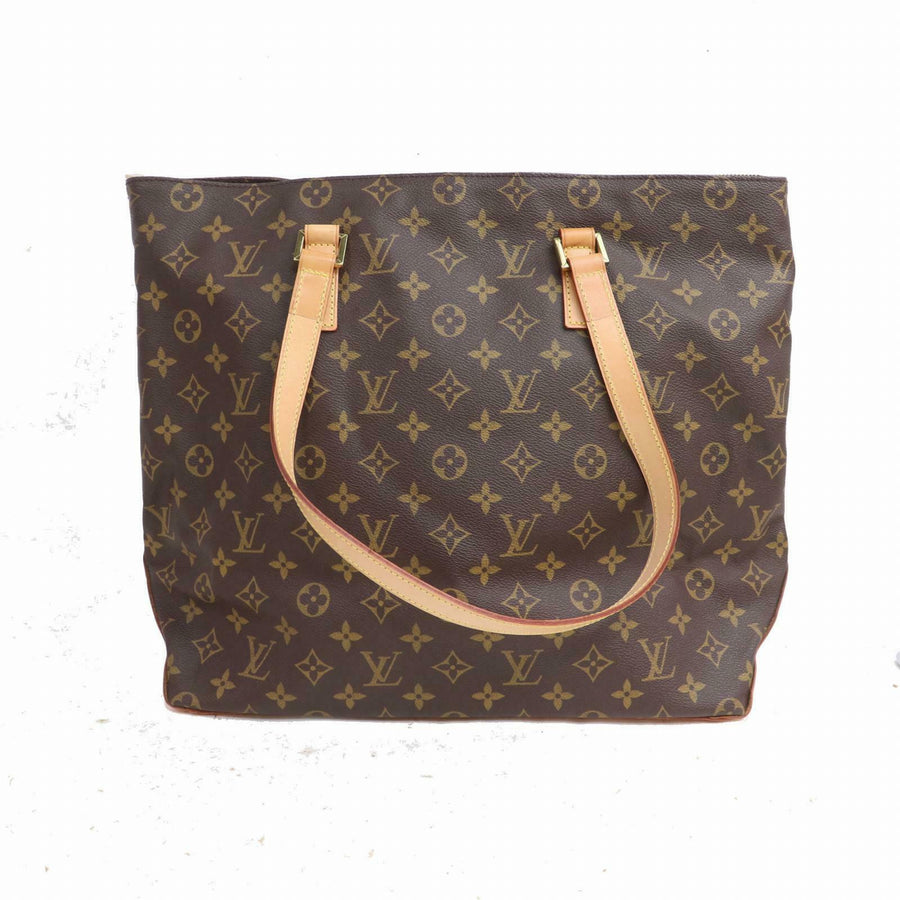 Louis Vuitton Tote Bag Cabas Mezzo Good Condition  (SHC7-10930)