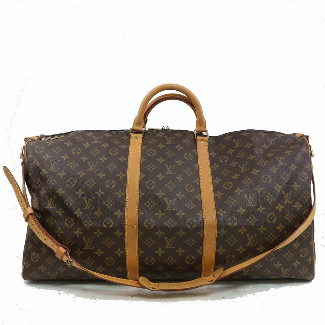 Louis Vuitton Boston Bag Keepall Bandoliere 60  (SHC7-10477)