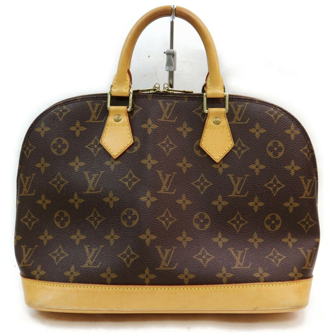 Louis Vuitton Hand Bag Alma Brown Monogram  (SHC7-10185)