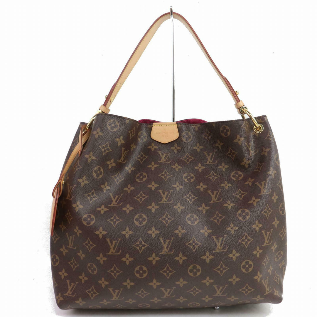 Louis Vuitton Hand Bag Graceful Mm Brown Monogram  (SHC7-10887)