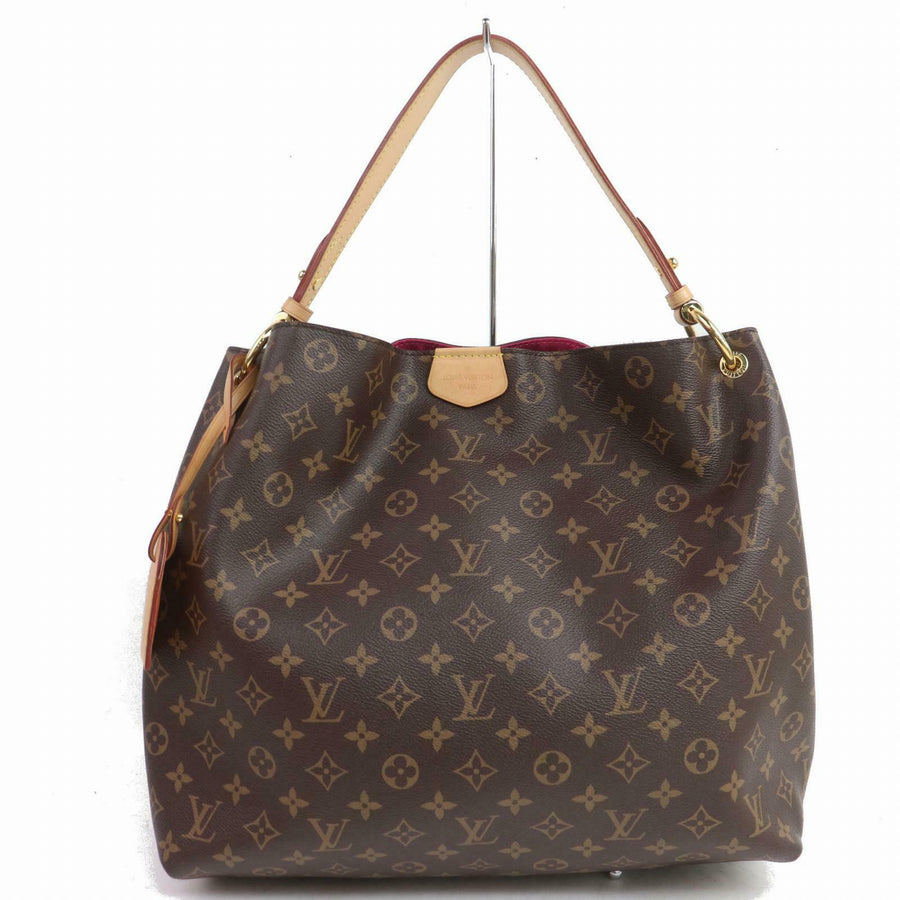 Louis Vuitton Hand Bag Graceful Mm Brown Monogram  (SHC7-10887)
