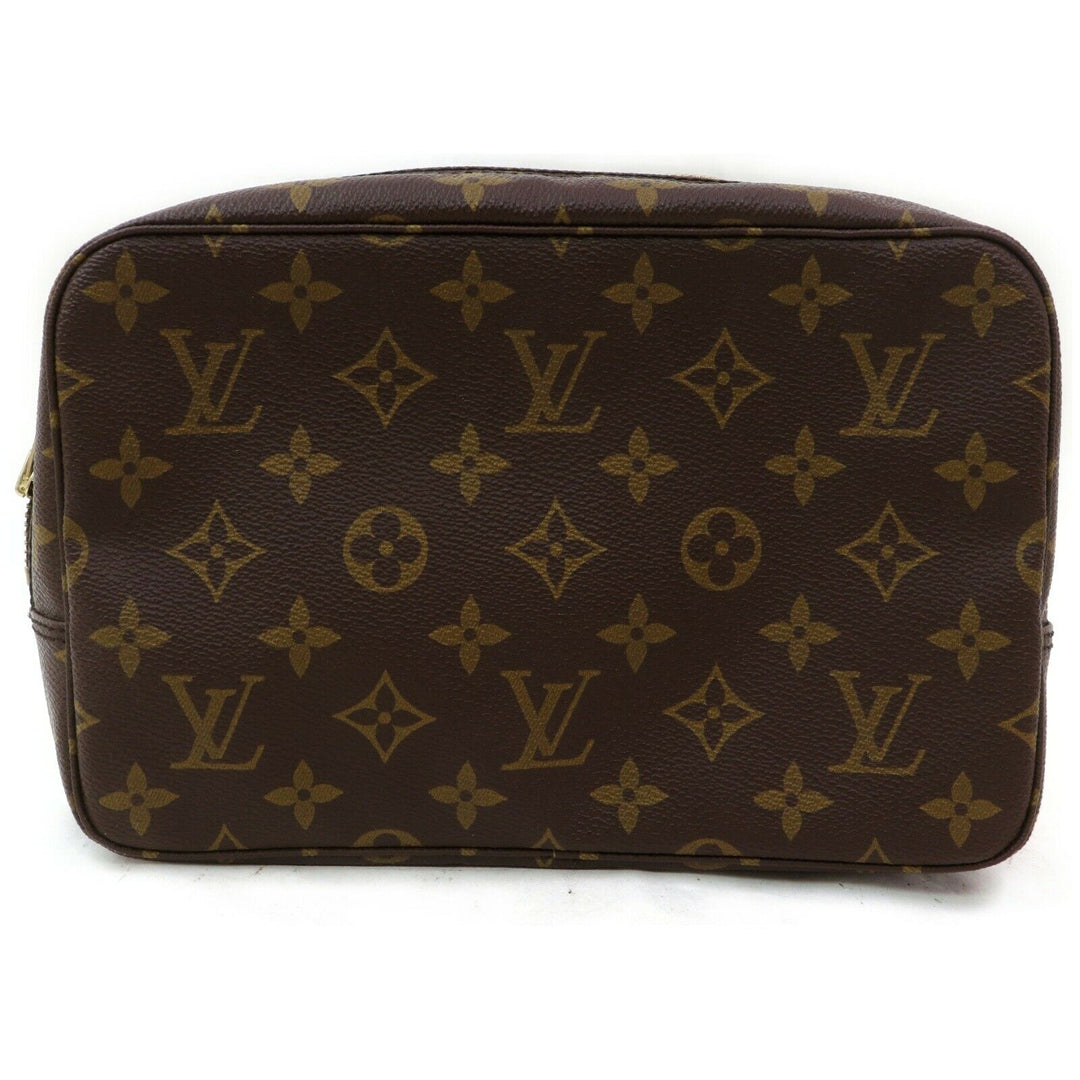 Louis Vuitton Cosmetic Pouch Troussetoilette 23  (SHC7-10973)