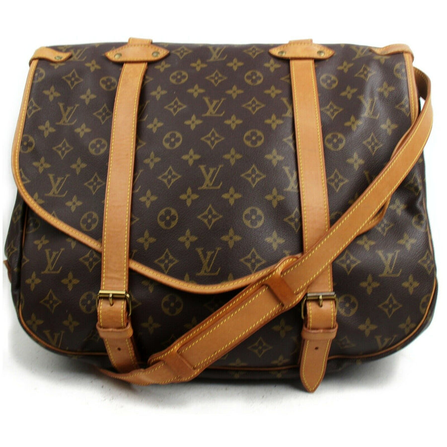 Louis Vuitton Shoulder Bag Saumur 43 Brown Monogram (SHC7-10903)
