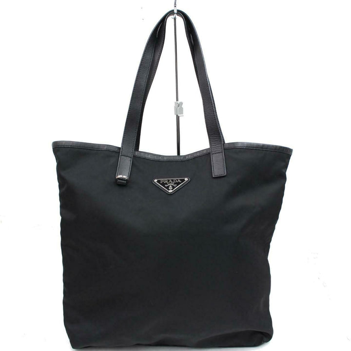 Indistinguishable  Prada Tote Bag Black Nylon (SHC7-10034)
