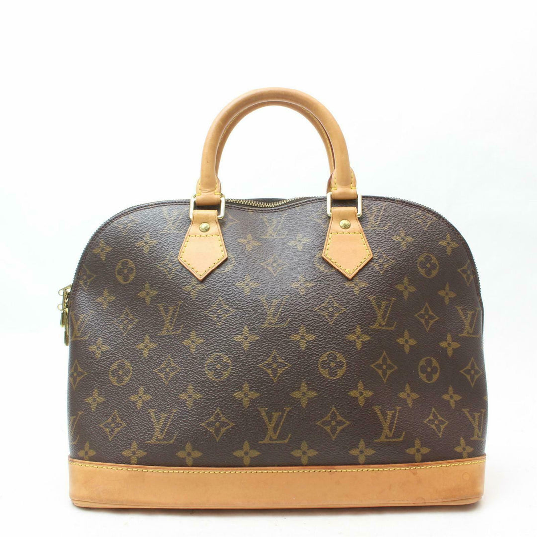 Louis Vuitton Hand Bag Alma Brown Monogram  (SHC7-10548)