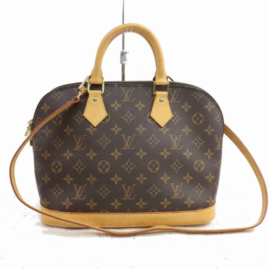 Louis Vuitton Hand Bag Alma Brown Monogram  (SHC7-10693)