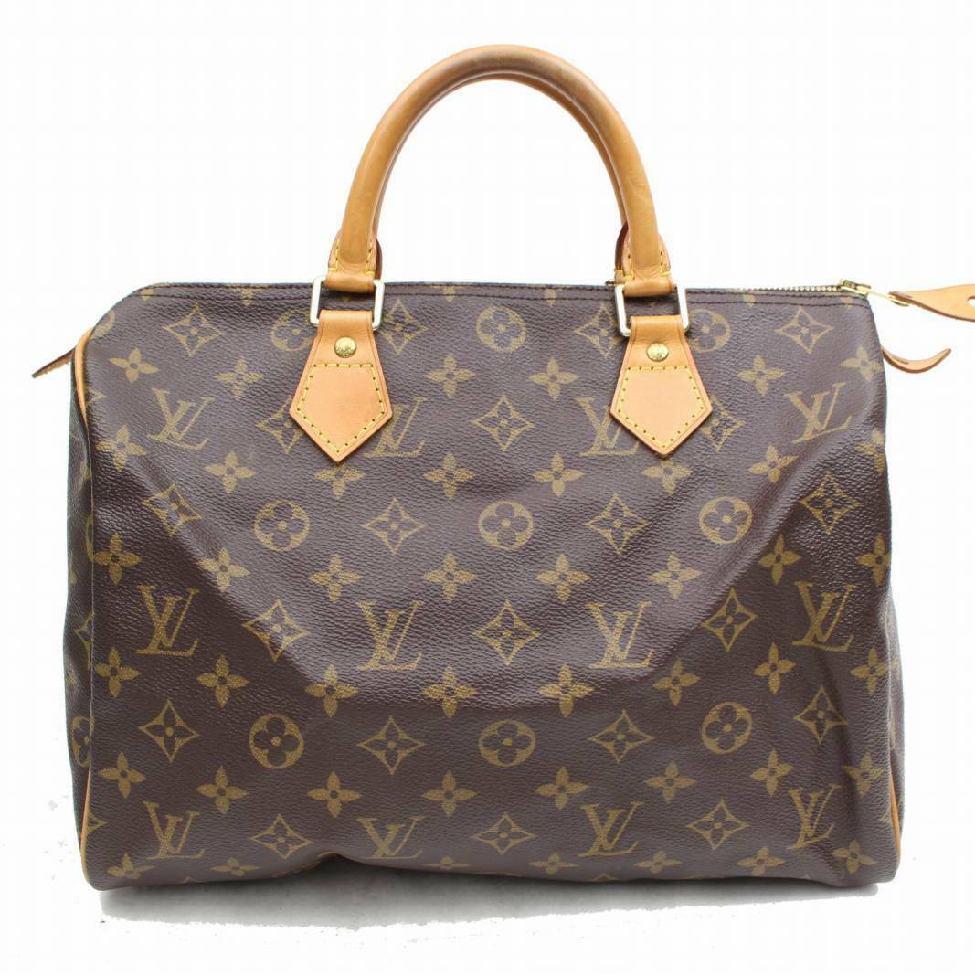Louis Vuitton Hand Bag Speedy 30 Brown Monogram (SHC7-10190)