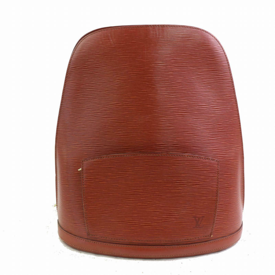Louis Vuitton Back Pack Gobelins Brown Epi  (SHC7-10639)