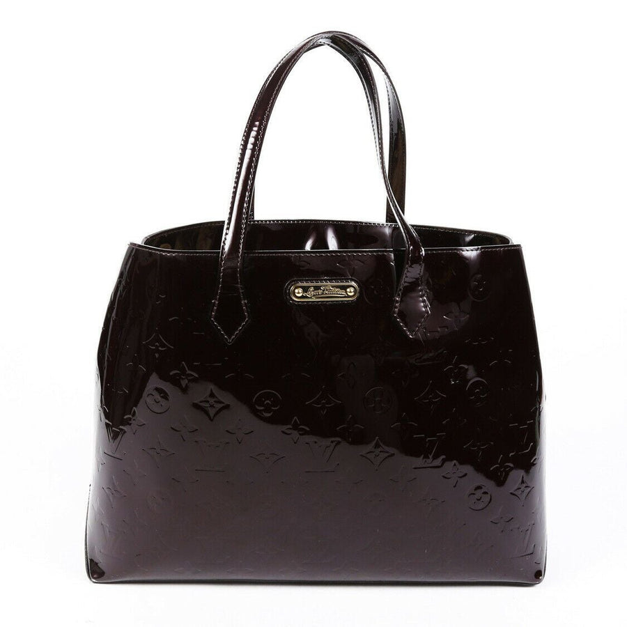 Louis Vuitton Bag Wilshire MM Monogram Vernis Leather