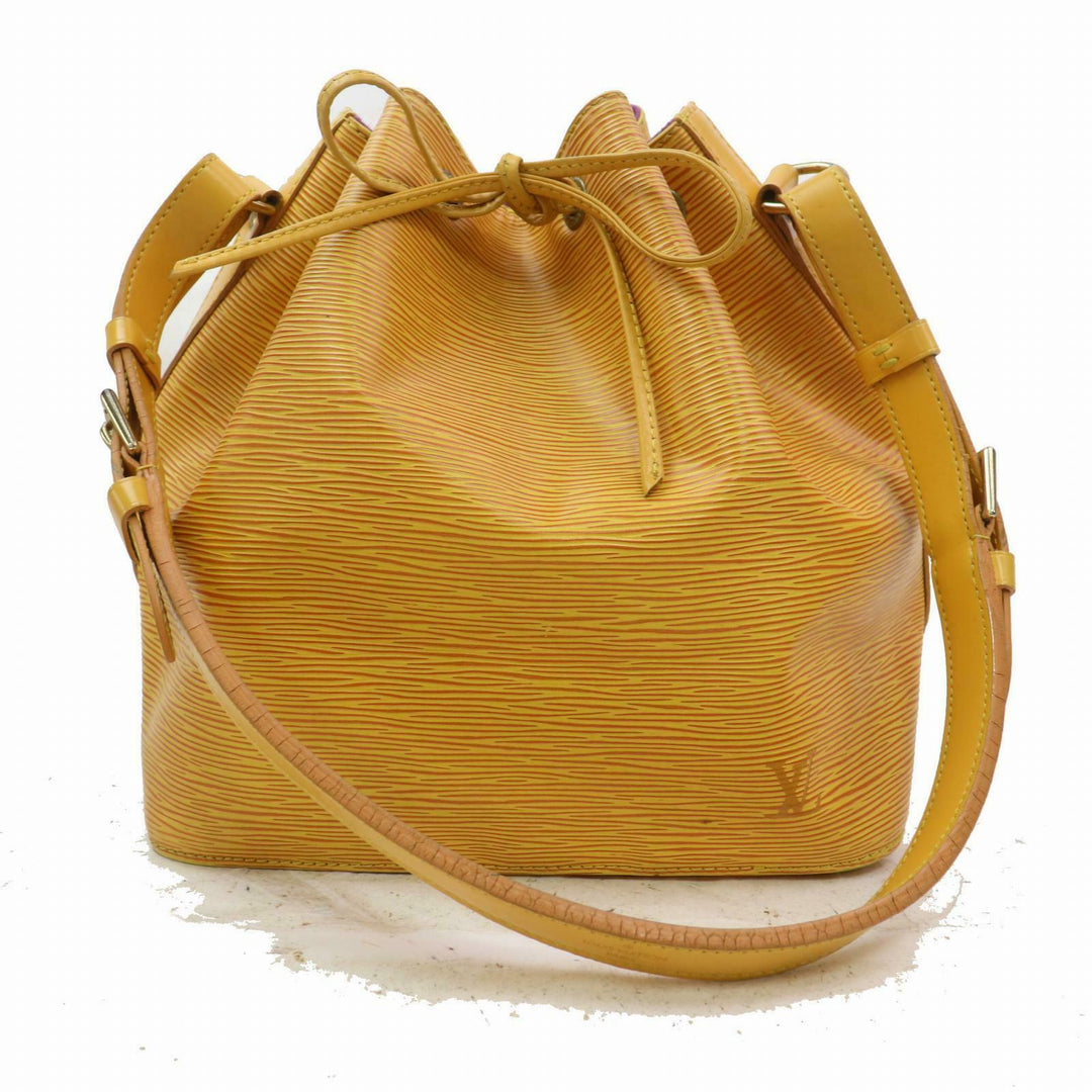 Louis Vuitton Shoulder Bag Petit Noe Yellow Epi  (SHC7-10820)