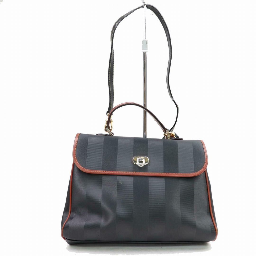 Indistinguishable  Fendi Hand Bag Black (SHC1-14434)