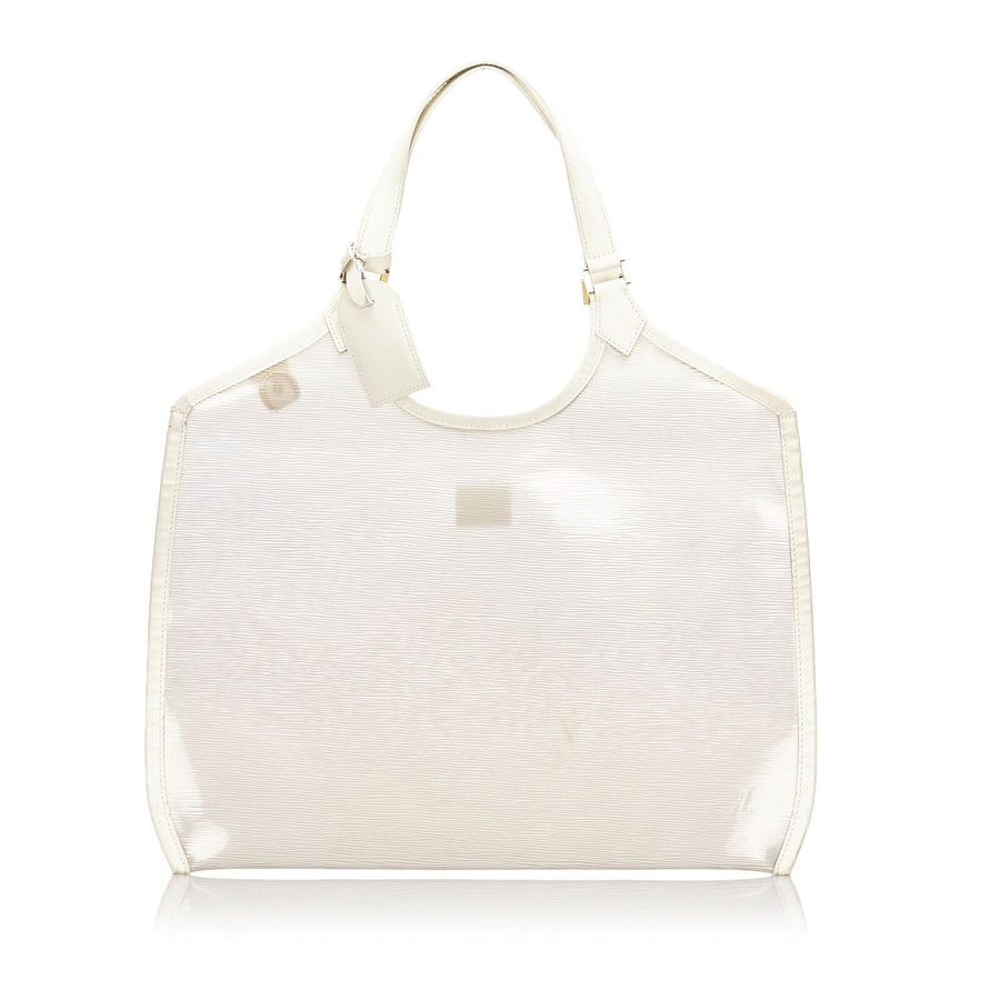 Pre-Loved Louis Vuitton White Epi Leather Plage Baia Spain