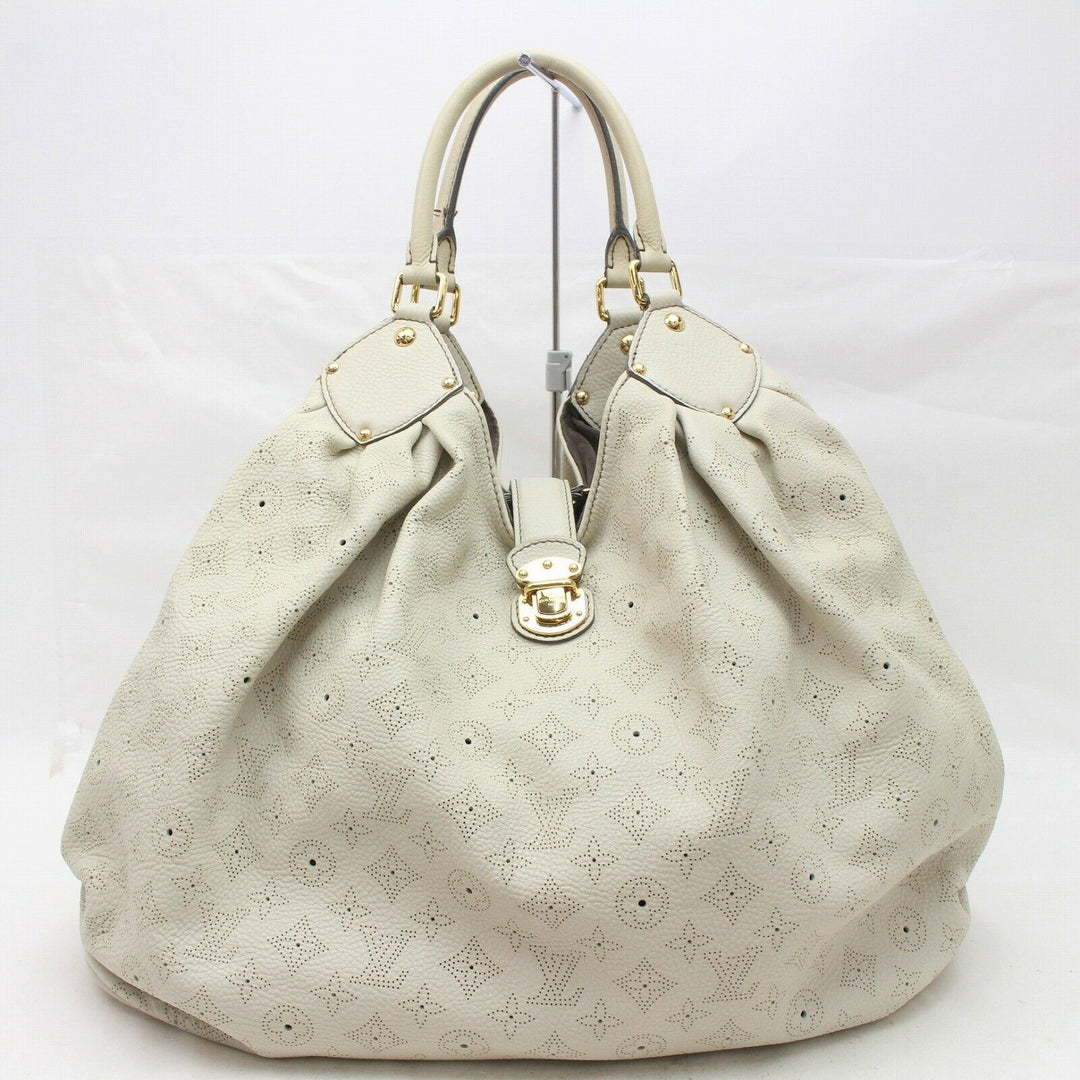 Louis Vuitton Shoulder Bag Mahinaxl Cream Mahina  (SHC7-10258)
