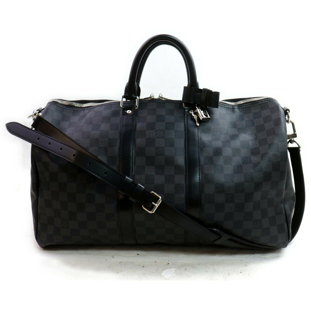 Louis Vuitton Boston Bag Keepall Bandouliere 45  (SHC7-10741)