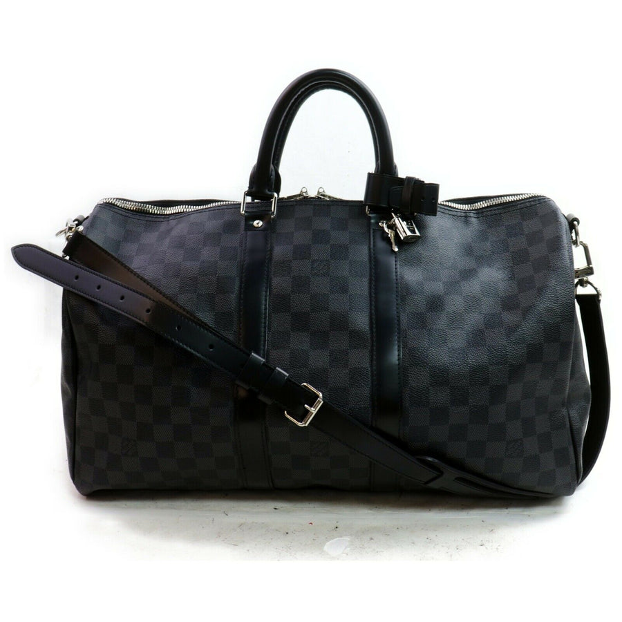 Louis Vuitton Boston Bag Keepall Bandouliere 45  (SHC7-10741)