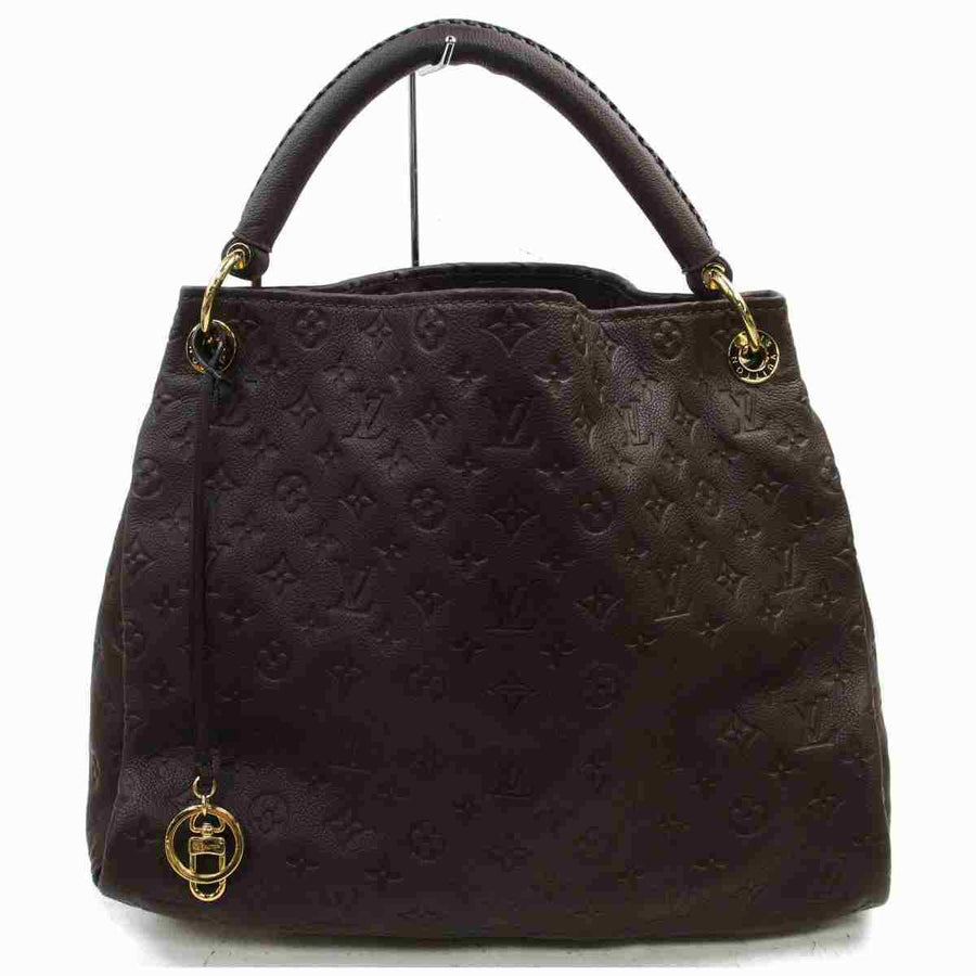 Louis Vuitton Tote Bag Artsy Mm Brown Monogram Empreinte  (SHC7-11124)