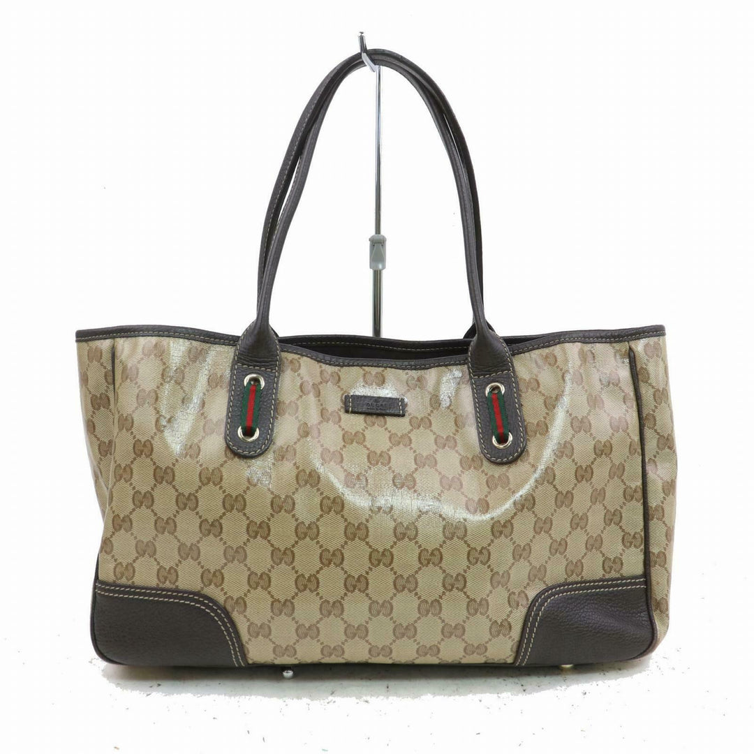 Indistinguishable  G*G Tote Bag Light Brown PVC (SHC7-10356)