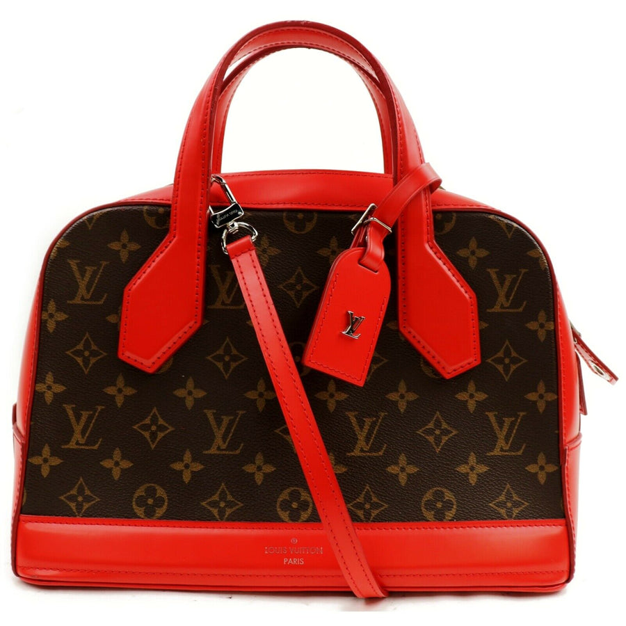 Louis Vuitton Hand Bag Dora Pm Brown Monogram  (SHC7-10713)
