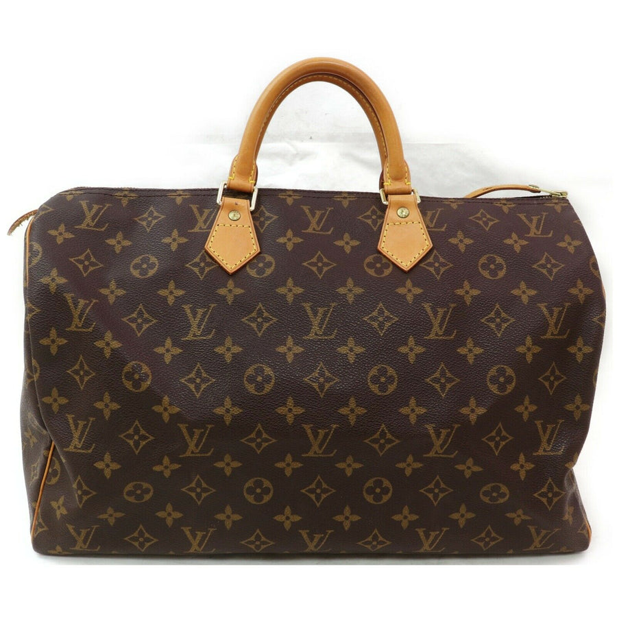 Louis Vuitton Hand Bag Speedy 40 Brown Monogram (SHC7-10959)