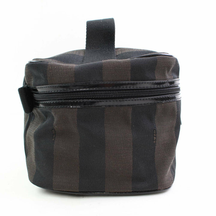 Indistinguishable  Fendi Vanity Bag Brown Canvas (SHC1-15653)