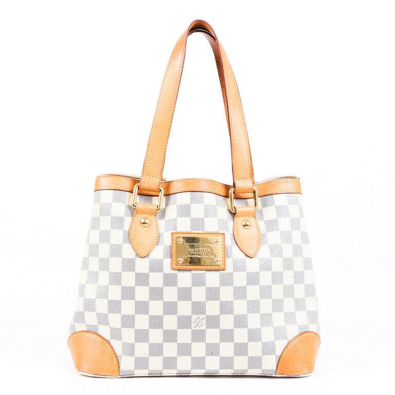 Louis Vuitton Hampstead PM Damier Azur Shoulder Bag