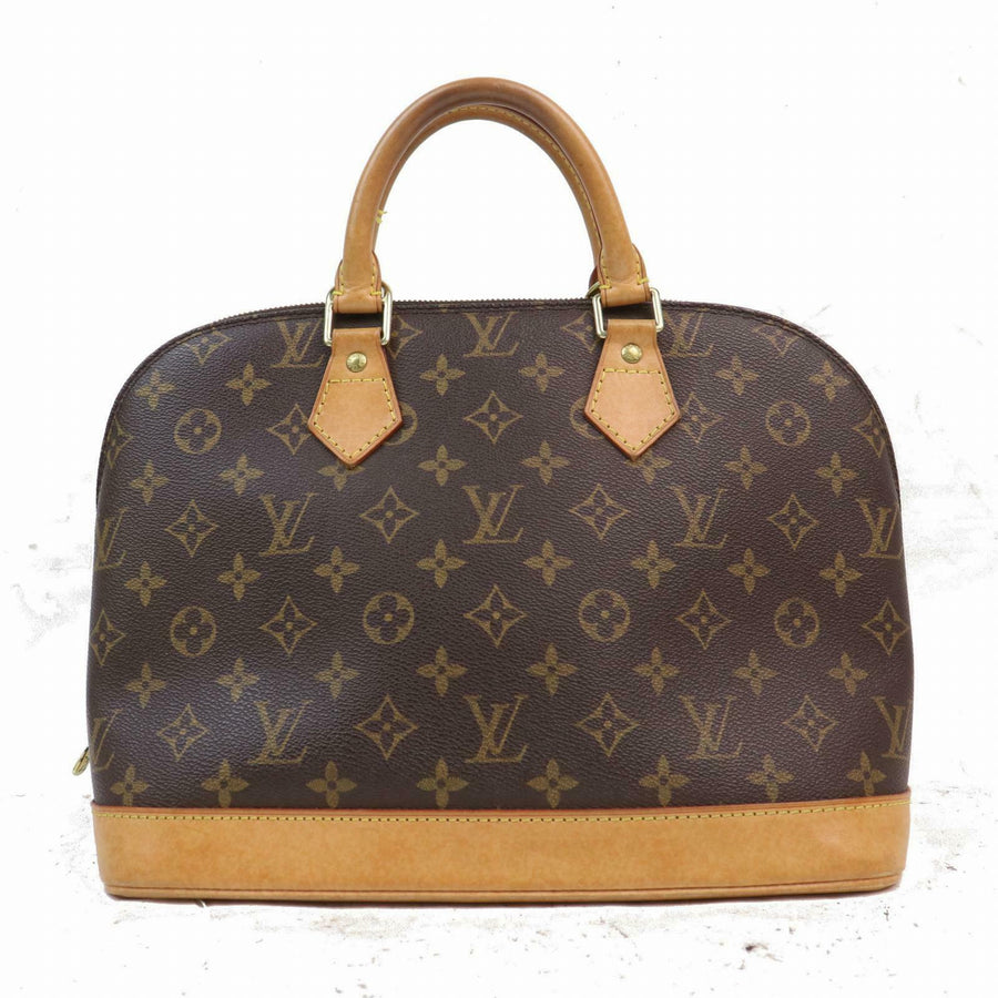 Louis Vuitton Hand Bag Alma Brown Monogram  (SHC7-10393)