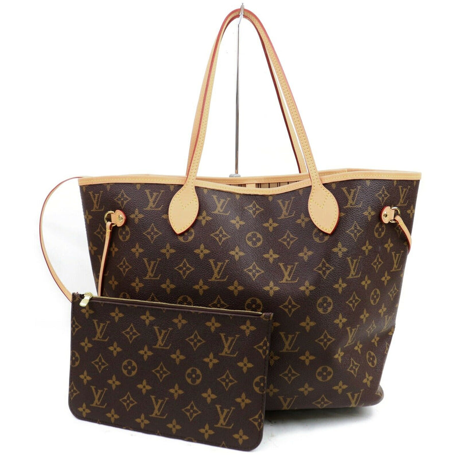 Louis Vuitton Tote Bag Neverfull Mm Brown Monogram  (SHC7-10877)